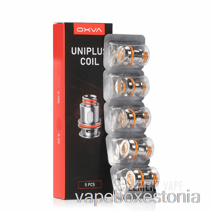 Vape Box Estonia Oxva Uniplus Asenduspoolid 0,3ohm Uniplus Coils